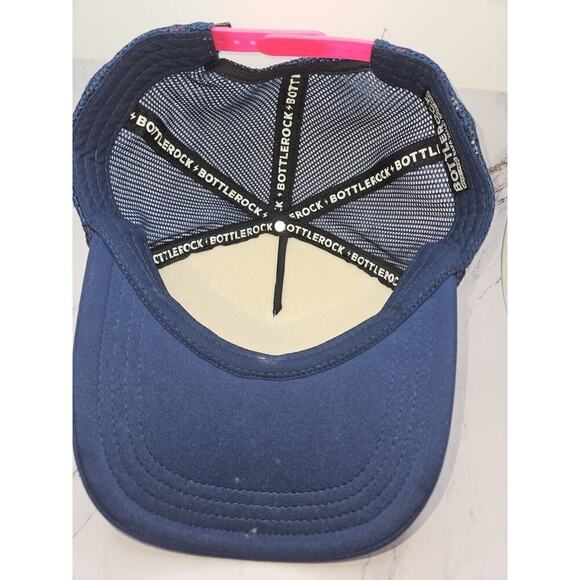 Authentic Bottlerock Music Festival Merch Trucker Hat Blue Napa Valley main image 14